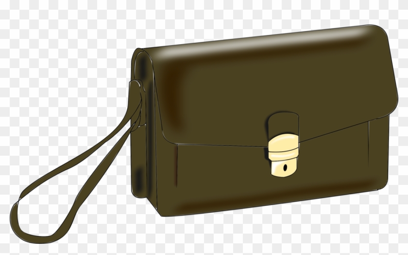 Handbag Satchel Leather Tote Bag - Leather Handbag Clipart #1400958