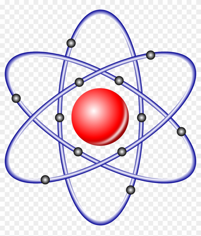 Particle Clipart Subatomic Particle - Electrons Clipart #1401158