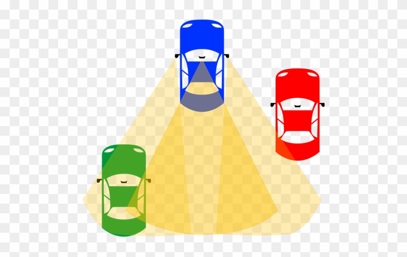 Cars On Road - Car Blind Spot #1401450