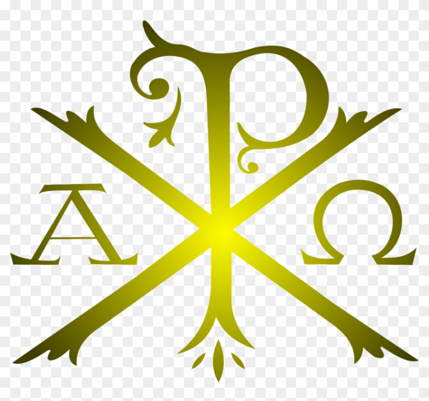 Chi Rho Symbol Christian Cross - Chi Rho #1401551