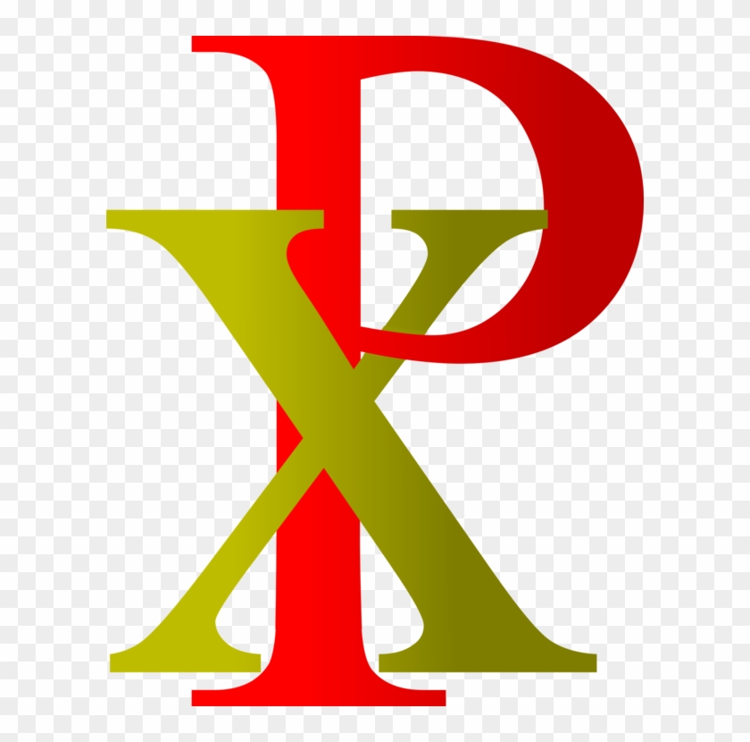 Chi Rho Symbol Computer Icons - Chi Rho Clipart #1401552