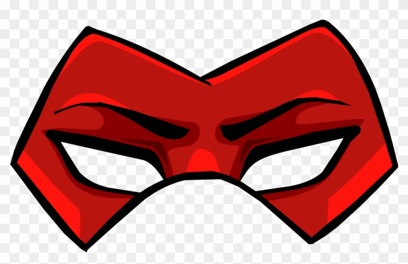 Lab Clipart Mask - Red Cartoon Mask Png #1401671