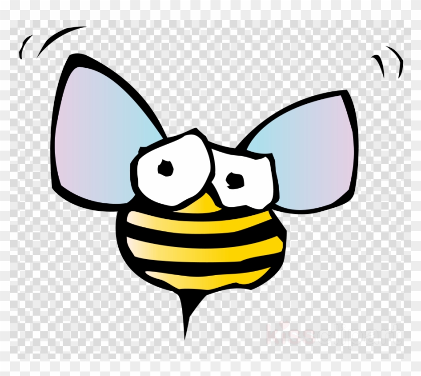 Bugs Cartoon Clipart Bugs Bunny Insect Clip Art - Black And White Clipart Bee Png #1401939
