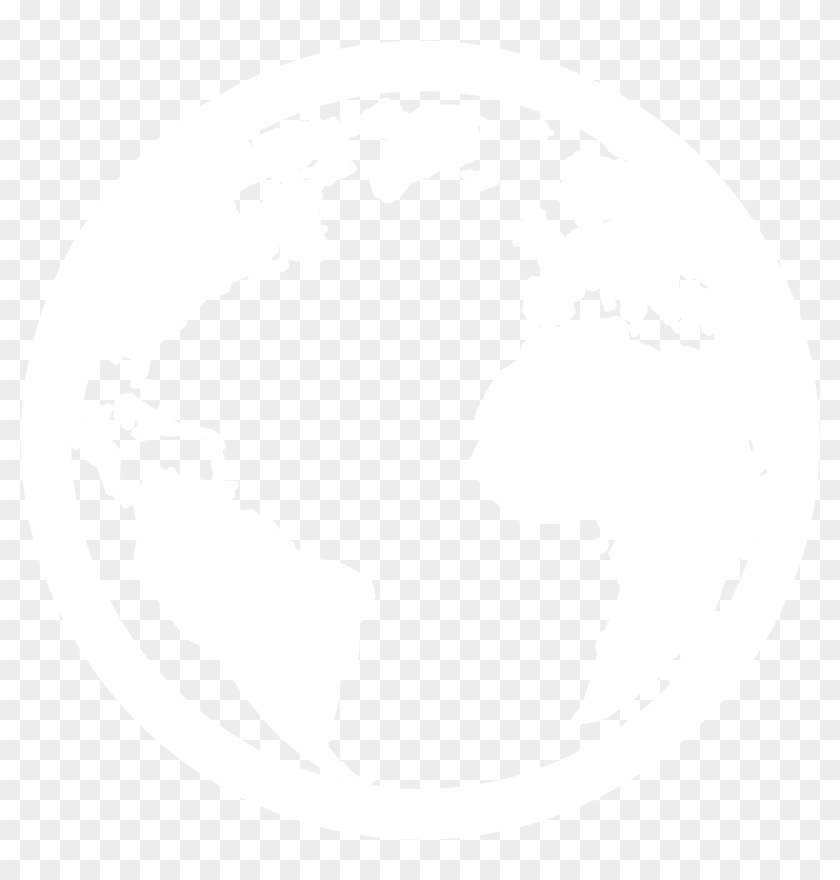 Fluency - World Icon White Png #1402070