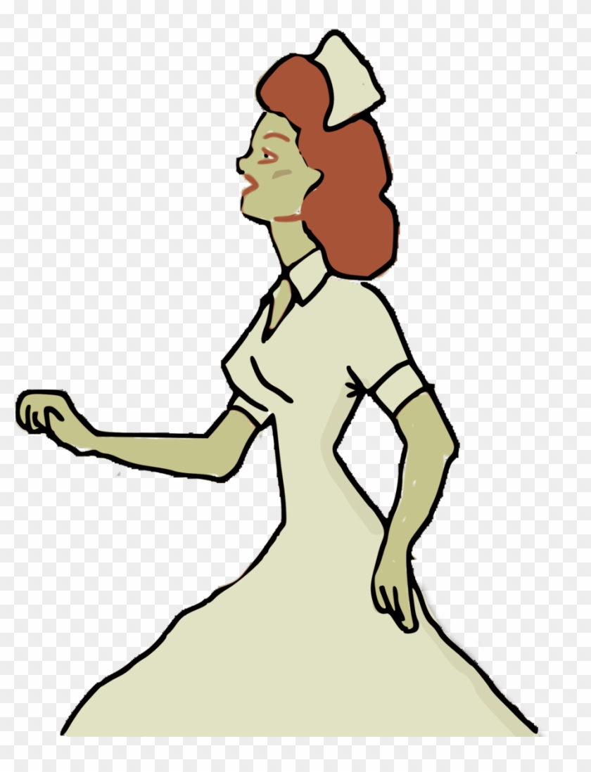 Nurse - Transparent Png Nurse Clipart #1402130