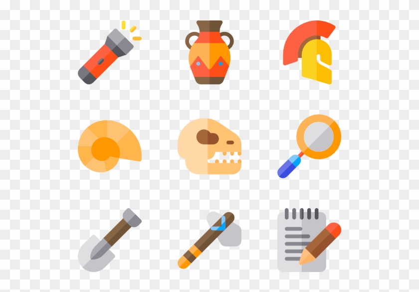 Archeology - History Cartoon Icon Png #1402218