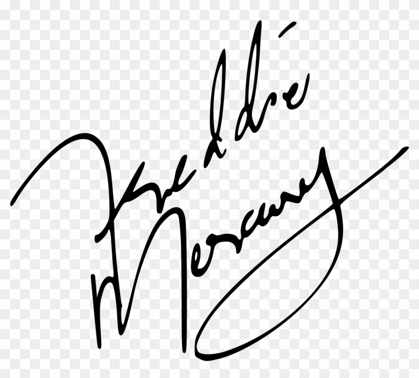 Freddie Mercury Signature - Freddie Mercury Signature #1402270