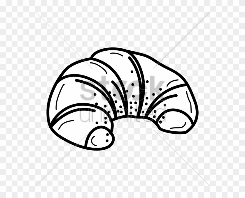 Download Croissant Black And White Clipart Croissant - Croissant #1402389