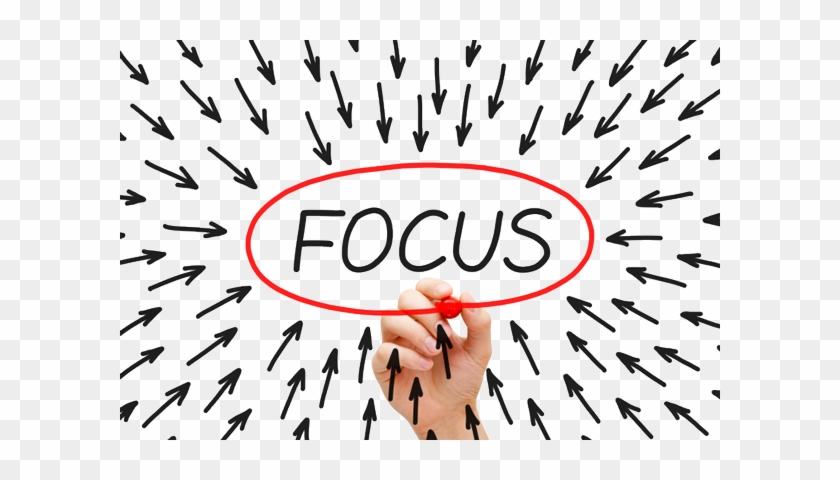 Where Focus Goes, Energy Flows - Focus Transparent #1402468