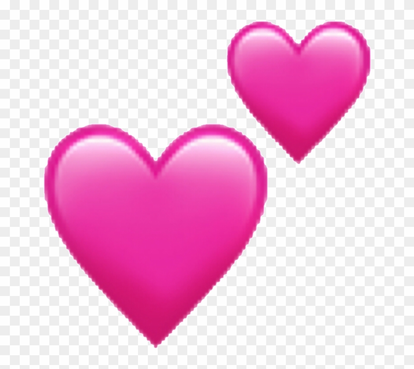Ios Emoji Emoji Iphone Ios Heart Hearts Spin Edit Stic - Snapchat Heart #1402501