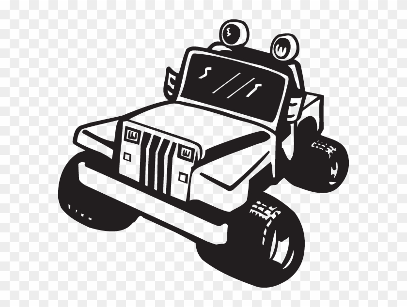 Png Atv Clipart Muddin - Jeep Sticker #1402549