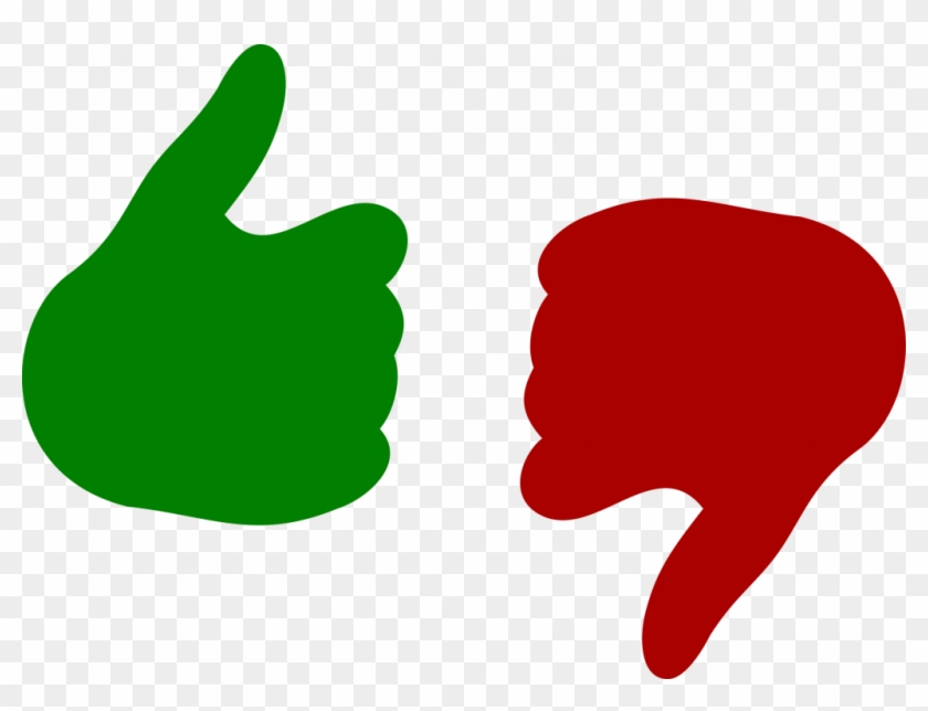 Thumb Up And Down Png #1402566