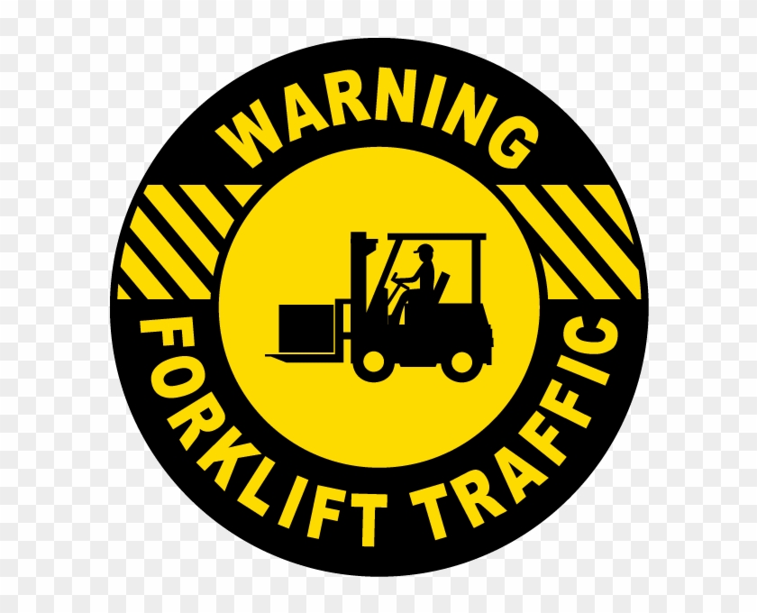 Item - Caution Forklift Traffic Sign #1402650