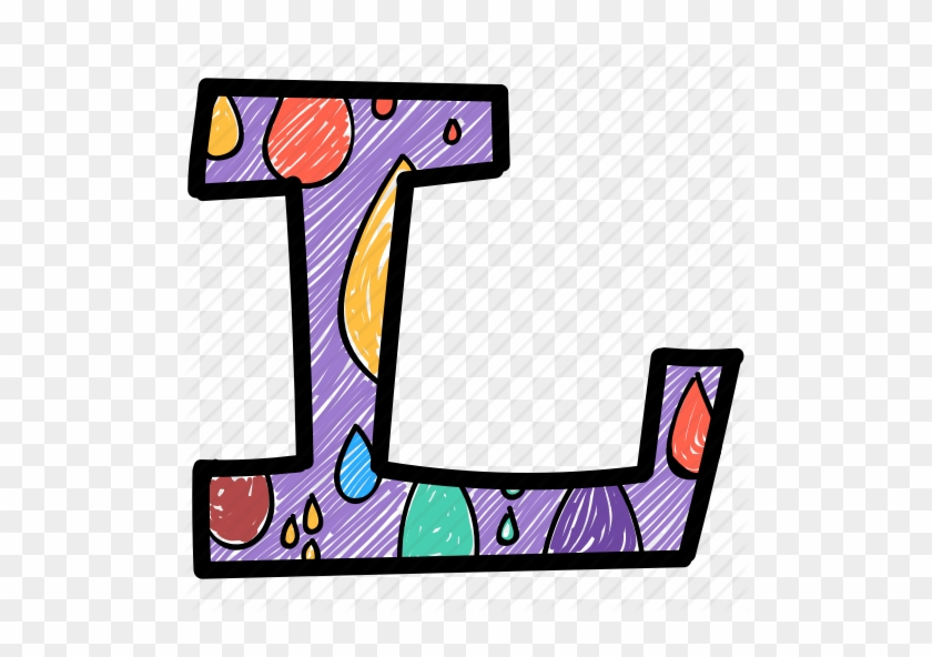 The Letter L Png - Capital Letter Colorful Alphabet #1402678