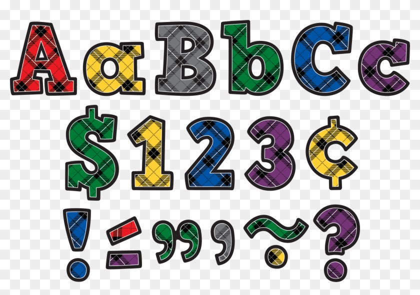 Letter Clipart Bulletin Board - Teacher Created Resources Tcr3851 4in ...