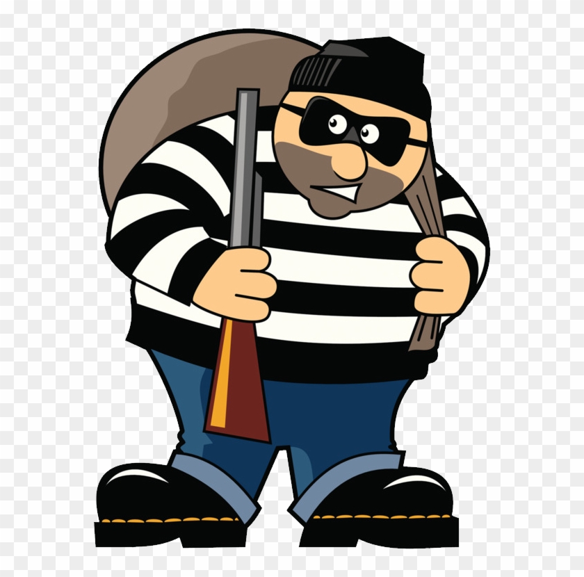 Thief, Robber Png - Cartoon Robber - Free Transparent PNG Clipart Images  Download