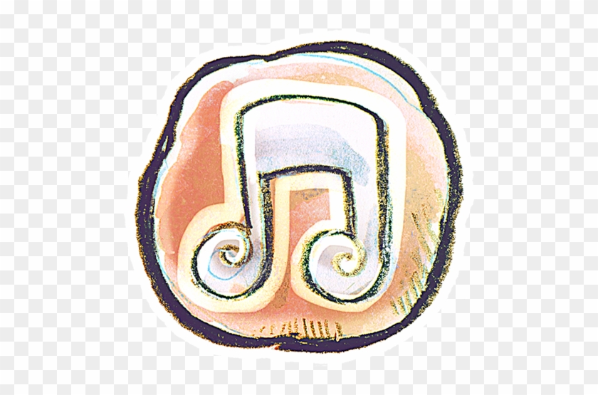 Crayon Music Icon - Music Crayon Png #1402792