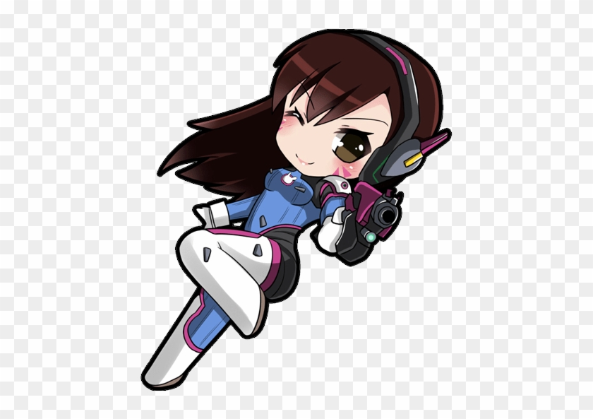 D Va Chibi Spray #1402804