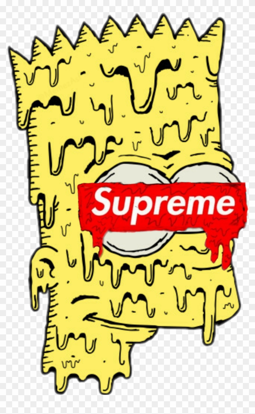 Bart Simpson, Supreme, Block Prints, Bedrooms - Imagenes De Bart Supreme #1402816