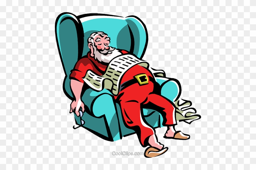 Santa Clipart Chair - Wish List #1402834