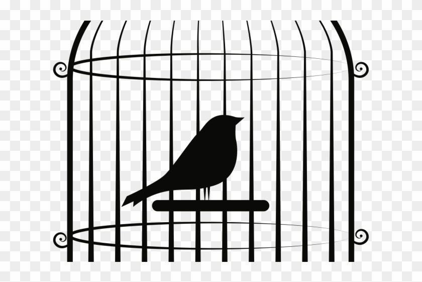 Cage Clipart Bird's - Birdcage Clipart Png #1403091