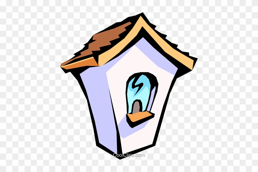 Birdhouse Royalty Free Vector Clip Art Illustration - Ticket Booth Clip Art #1403098