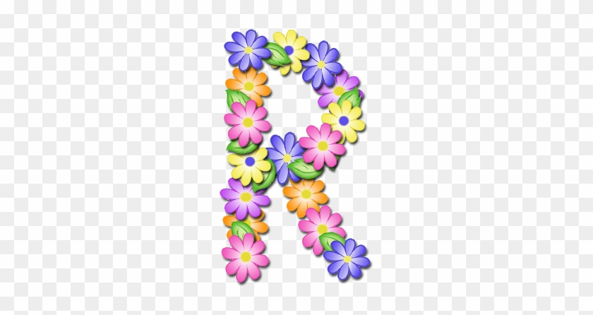 Guta Rocha Alphabet Art, Letter Art, Flower Alphabet, - Flower Letter P Png #1403182