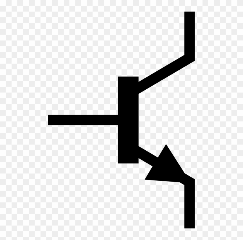 Npn Bipolar Junction Transistor Electronic Symbol Electronic - Transistor Npn British Symbol #1403227