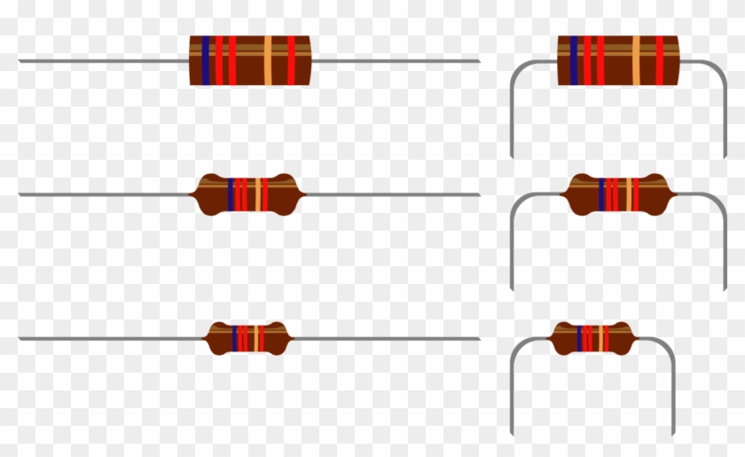 Resistor Electrical Resistance And Conductance Electronics - Resistors Clipart #1403231