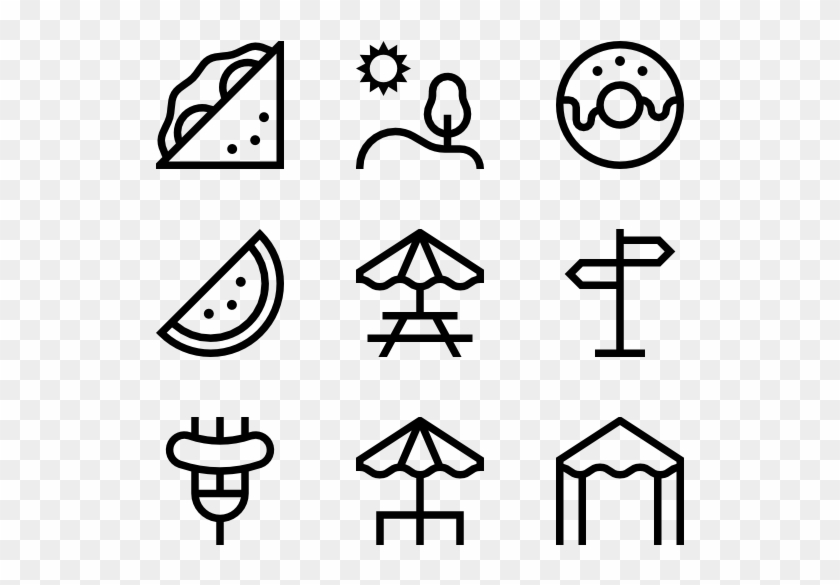 Picnic - Food Icons Png #1403372