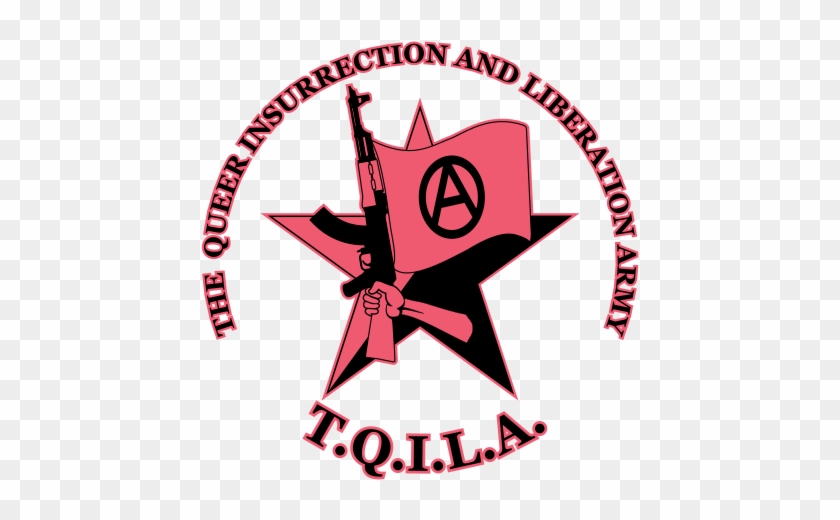 Logo Of Tqila, Queer Anarchism Milicia Of Irpgf In - Libertarian Socialism #1403429
