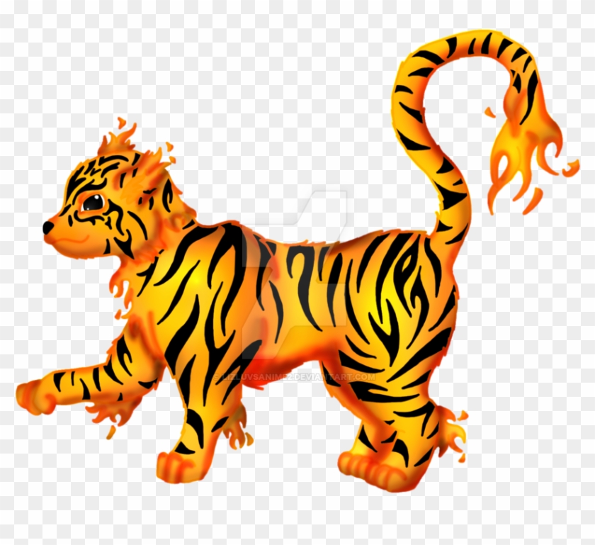 Tiger Pokemon By Lizluvsanime - Pokemon Tiger #1403583