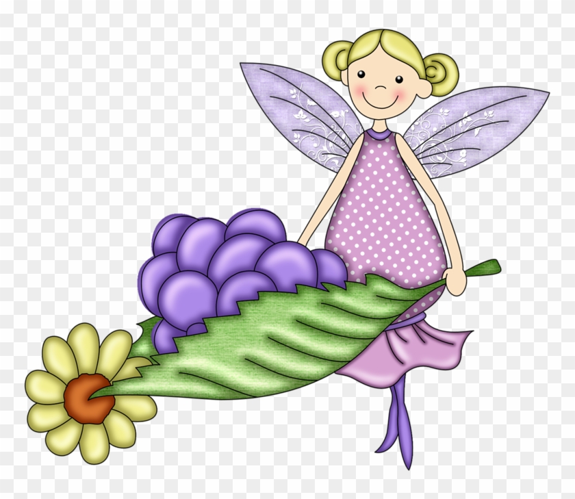 B *✿* Fairy Clipart, Flower Clipart, Fruit Clipart, - Hadas Con Frutas #1403692