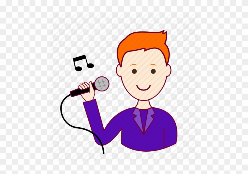 Download Icon Cantor Png Clipart Computer Icons Clip - Professions Singer #1403696