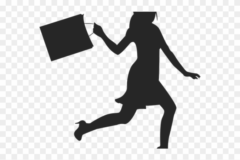 Shopping Bag Clipart Shopping Woman - Black Friday #1403799