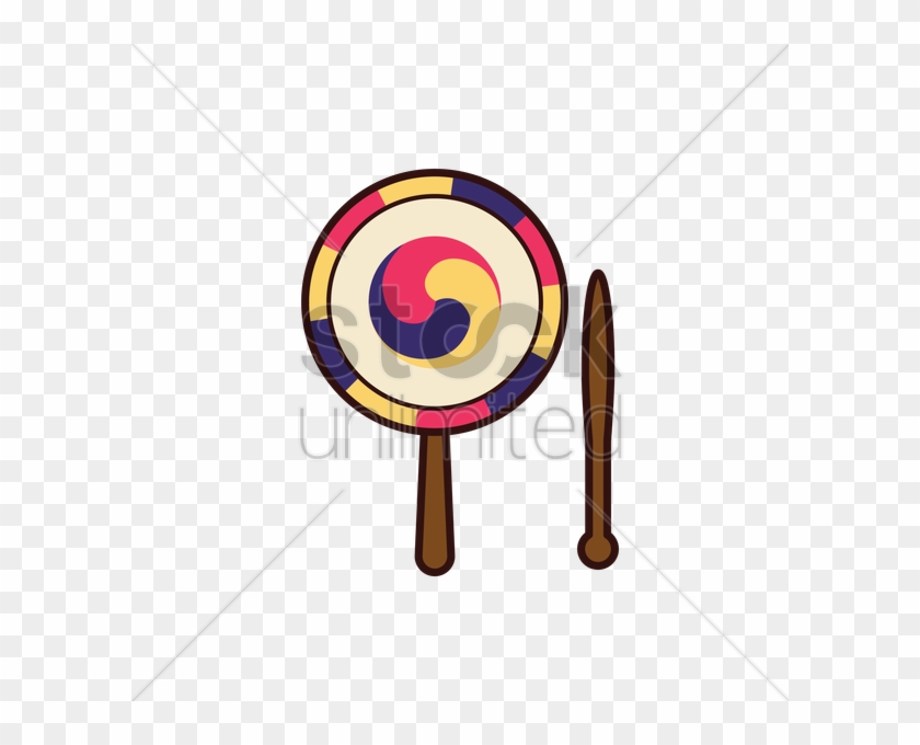 Korean Traditional Icon Png Clipart Korea Hand Drums - Korean Traditional Icon Png #1403904