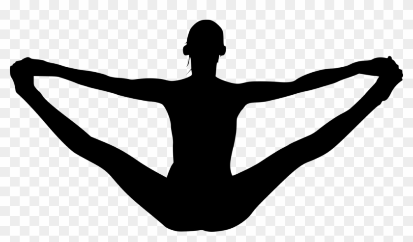 10 Yoga Silhouette - Portable Network Graphics #1403906