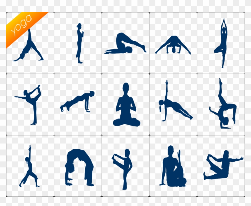 Download Yoga Asanas Clipart Yoga Asana Clip Art Yoga - Height Badhane Ki Exercise #1403917