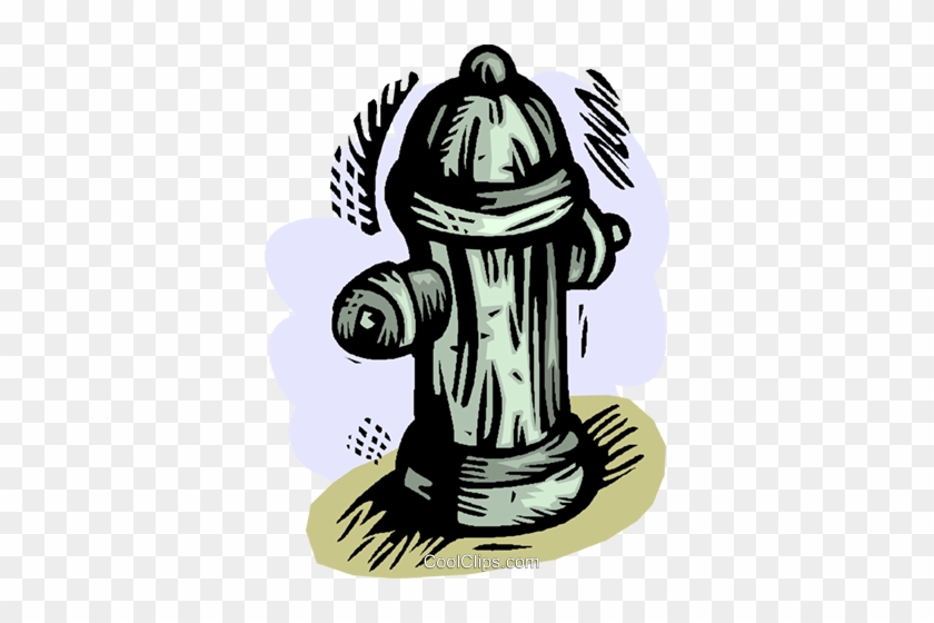 Fire Hydrant Royalty Free Vector Clip Art Illustration - Cartoon #1404058