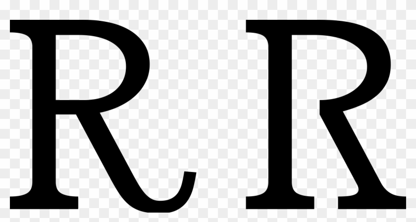 Open - Letter R In Different Fonts #1404266
