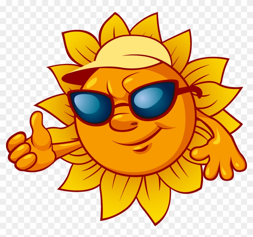 Clipart Sun Solar Panel - Solar Cartoon #1404338