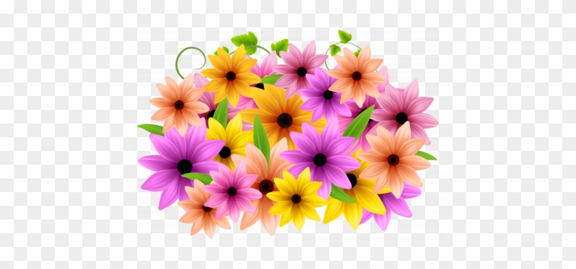 Flower Wallpaper Clipart - Flower Decoration #1404424