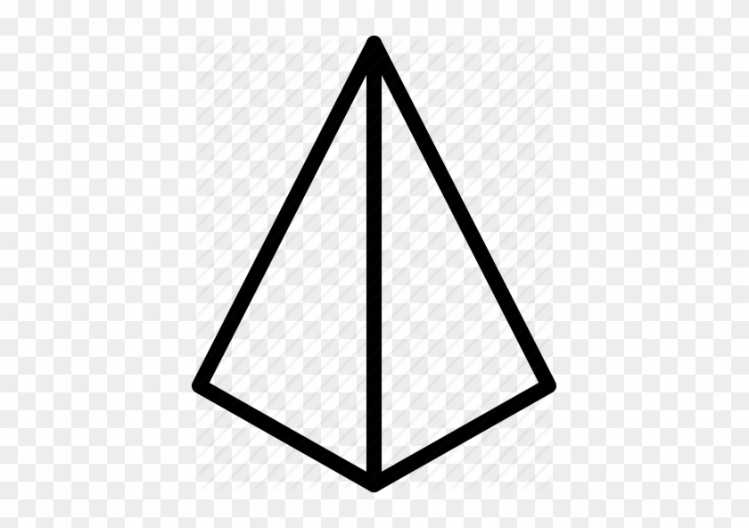 Svg Library Stock Collection Of Pyramid Shape High - Drawing Of A Pyramid Shape #1404480