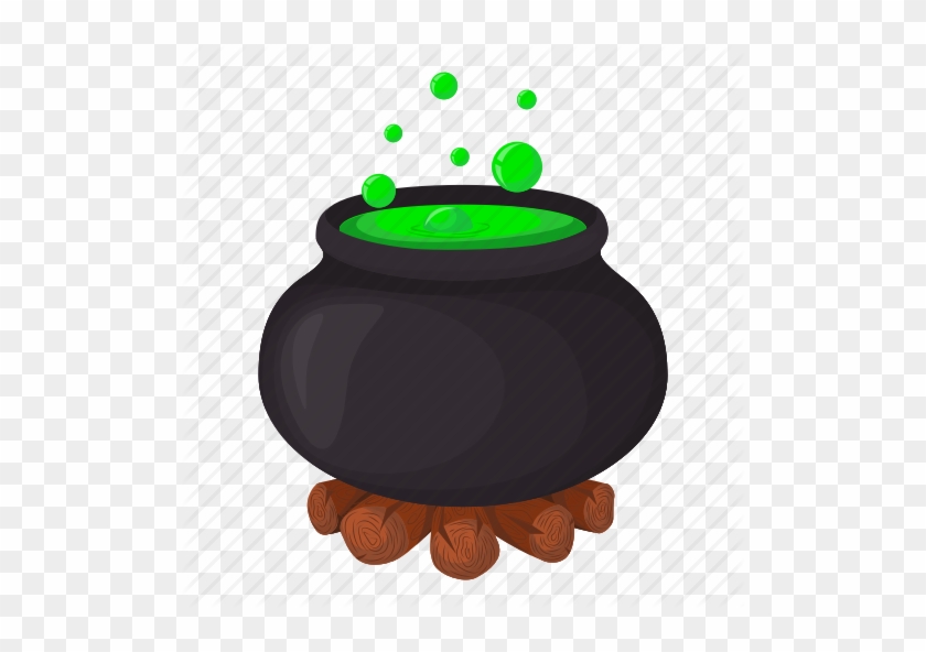 Kettle Clipart Witch - Illustration #1404882
