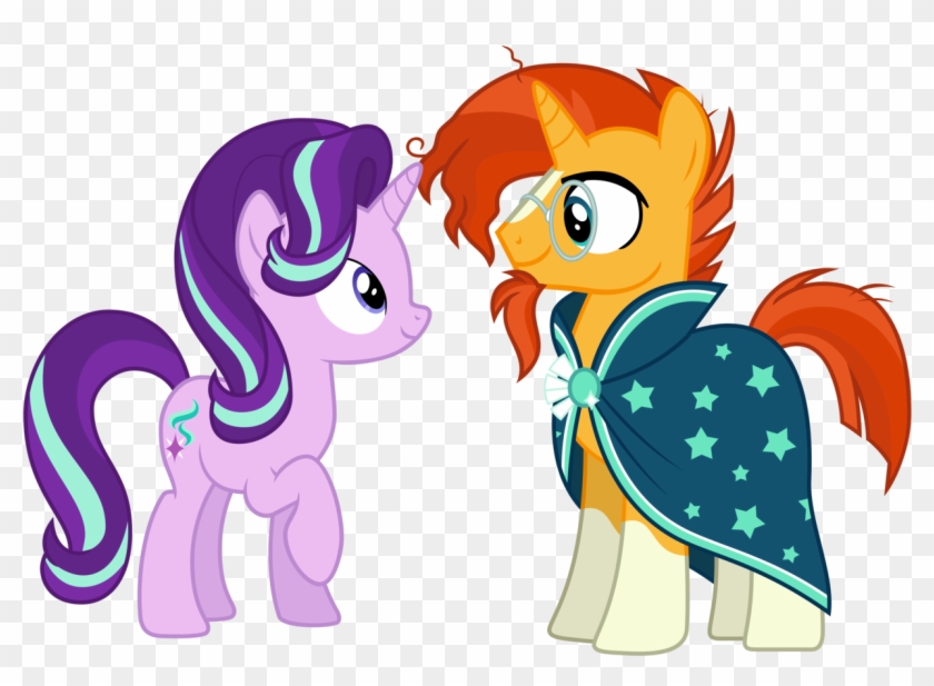 Spike And Sunburst Png - Mlp Sunburst And Starlight Glimmer #1404992