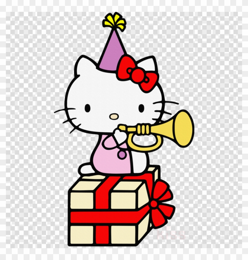 Download Hello Kitty Aniversario Png Clipart Hello - Birthday Hello Kitty Png #1405024