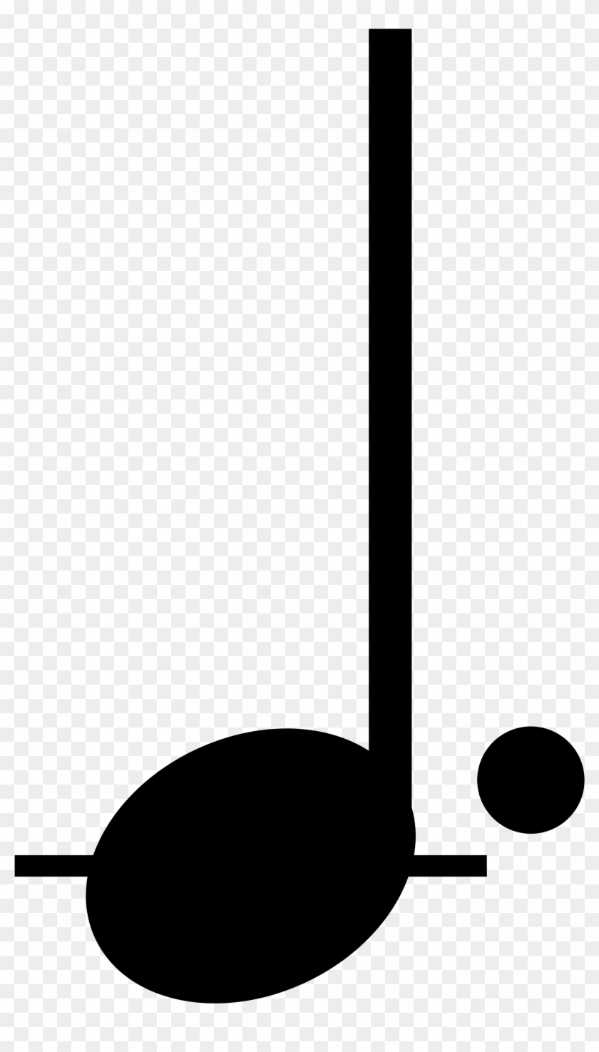 Filedotted Quarter Note - Dotted Quarter Note #1405027