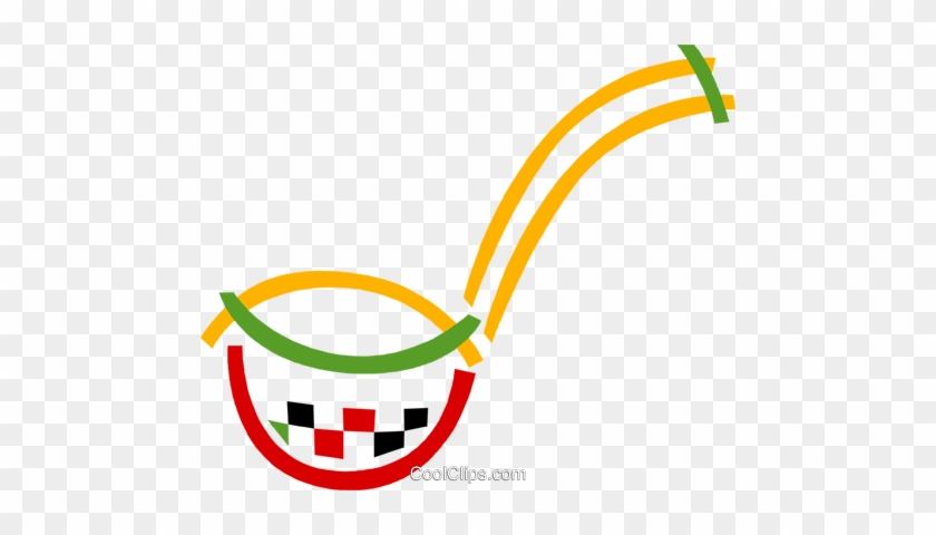 Hand Drawn, Vector, Sketch Illustration Of Soup Ladle - Soup Ladle Ladle Clip Art #1405066