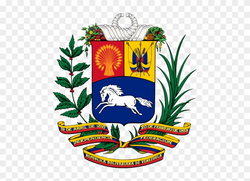 Brasão De Armas Da Venezuela - Venezuela Coat Of Arms #1405083