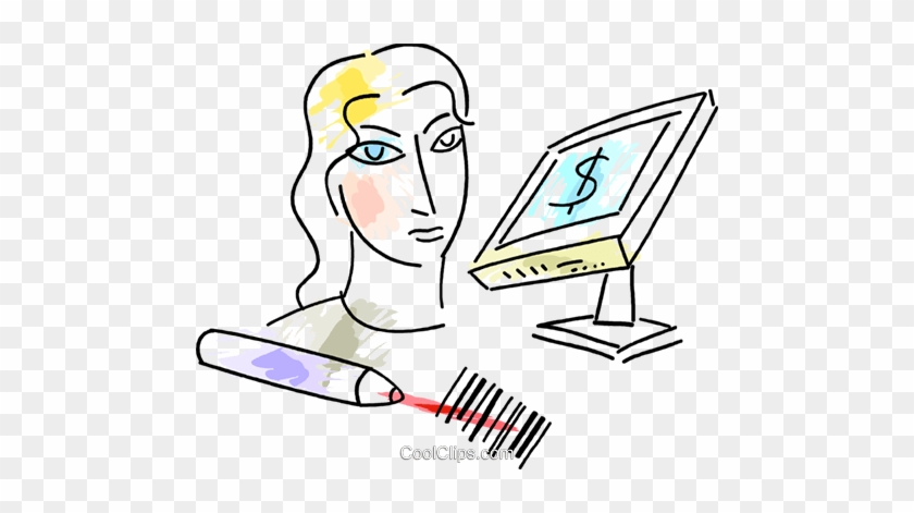 Consumers Royalty Free Vector Clip Art Illustration - Consumers Royalty Free Vector Clip Art Illustration #1405149